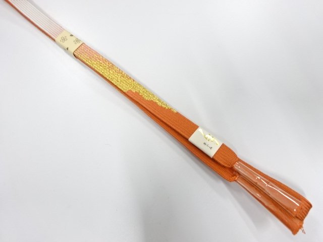 JAPANESE KIMONO / UNUSED KOREI HAND-TIED OBIJIME